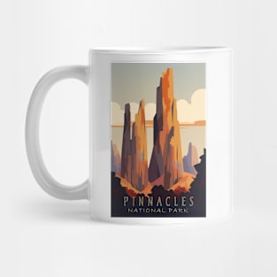 Pinnacles National Park Travel Poster Mug